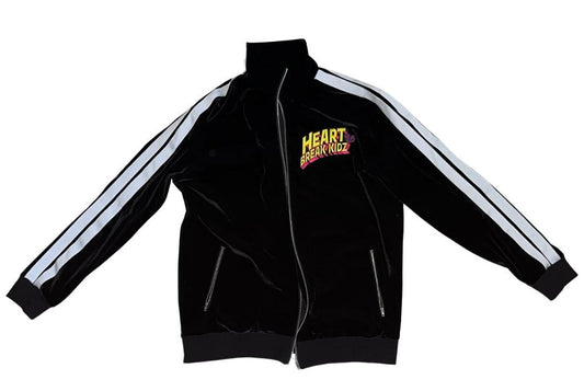 Heart Break Kidz Velvet Track Suit Jacket - Heart Break Kidz